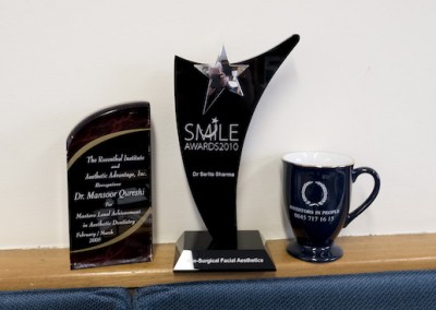 Essex Cosmetic Dentists awards